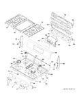 Diagram for Control Panel & Cooktop