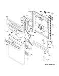 Diagram for Escutcheon & Door Assembly