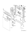 Diagram for Escutcheon & Door Assembly