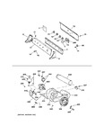 Diagram for Backsplash, Blower & Motor Assembly