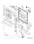 Diagram for Escutcheon & Door Assembly