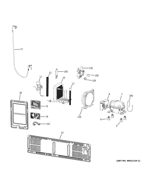 GE PVD28BYNBFS Parts List | Coast Appliance Parts