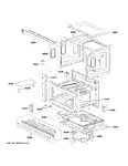 Diagram for Oven Cavity Parts