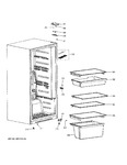 Diagram for Cabinet & Shelves