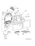 Diagram for Front Panel & Door