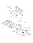 Diagram for Control Panel & Cooktop