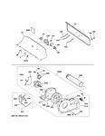 Diagram for Backsplash, Blower & Motor Assembly