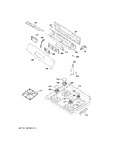 Diagram for Control Panel & Cooktop