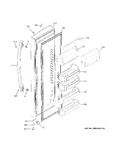 Diagram for Fresh Food Door