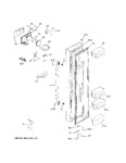 Diagram for Freezer Door