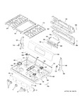 Diagram for Control Panel & Cooktop