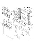 Diagram for Escutcheon & Door Assembly