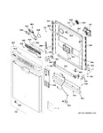 Diagram for Escutcheon & Door Assembly