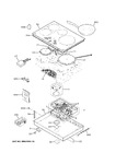 Diagram for Control Panel & Cooktop