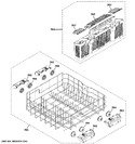 Diagram for Lower Rack Assembly