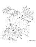 Diagram for Control Panel & Cooktop