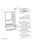 Diagram for Cabinet & Shelves