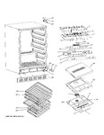 Diagram for Cabinet & Shelves