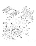 Diagram for Control Panel & Cooktop