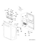 Diagram for Escutcheon & Door Assembly