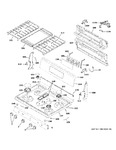 Diagram for Control Panel & Cooktop