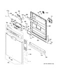 Diagram for Escutcheon & Door Assembly