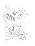 Diagram for Backsplash, Blower & Motor Assembly