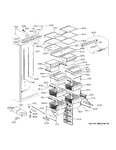 Diagram for Shelves & Drawers