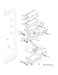 Diagram for Shelves & Drawers