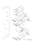 Diagram for Shelves & Drawers