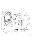 Diagram for Front Panel & Door