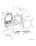 Diagram for Front Panel & Door