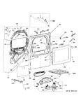 Diagram for Front Panel & Door