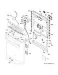 Diagram for Escutcheon & Door Assembly