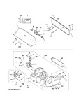 Diagram for Backsplash, Blower & Motor Assembly