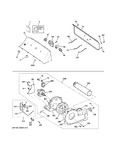 Diagram for Backsplash, Blower & Motor Assembly