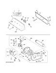 Diagram for Backsplash, Blower & Motor Assembly