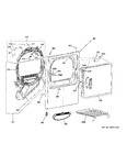 Diagram for Front Panel & Door