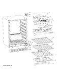 Diagram for Cabinet & Shelves