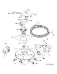 Diagram for Motor, Sump & Filter Assembly