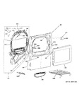 Diagram for Front Panel & Door