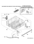 Diagram for Upper Rack Assembly