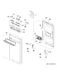 Diagram for Escutcheon & Door Assembly