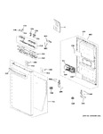 Diagram for Escutcheon & Door Assembly