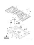 Diagram for Control Panel & Cooktop