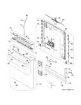 Diagram for Escutcheon & Door Assembly