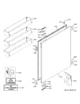 Diagram for Refrigerator Door