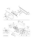 Diagram for Backsplash, Blower & Motor Assembly