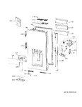 Diagram for Dispenser Door