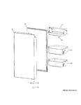 Diagram for Refrigerator Door - Rh